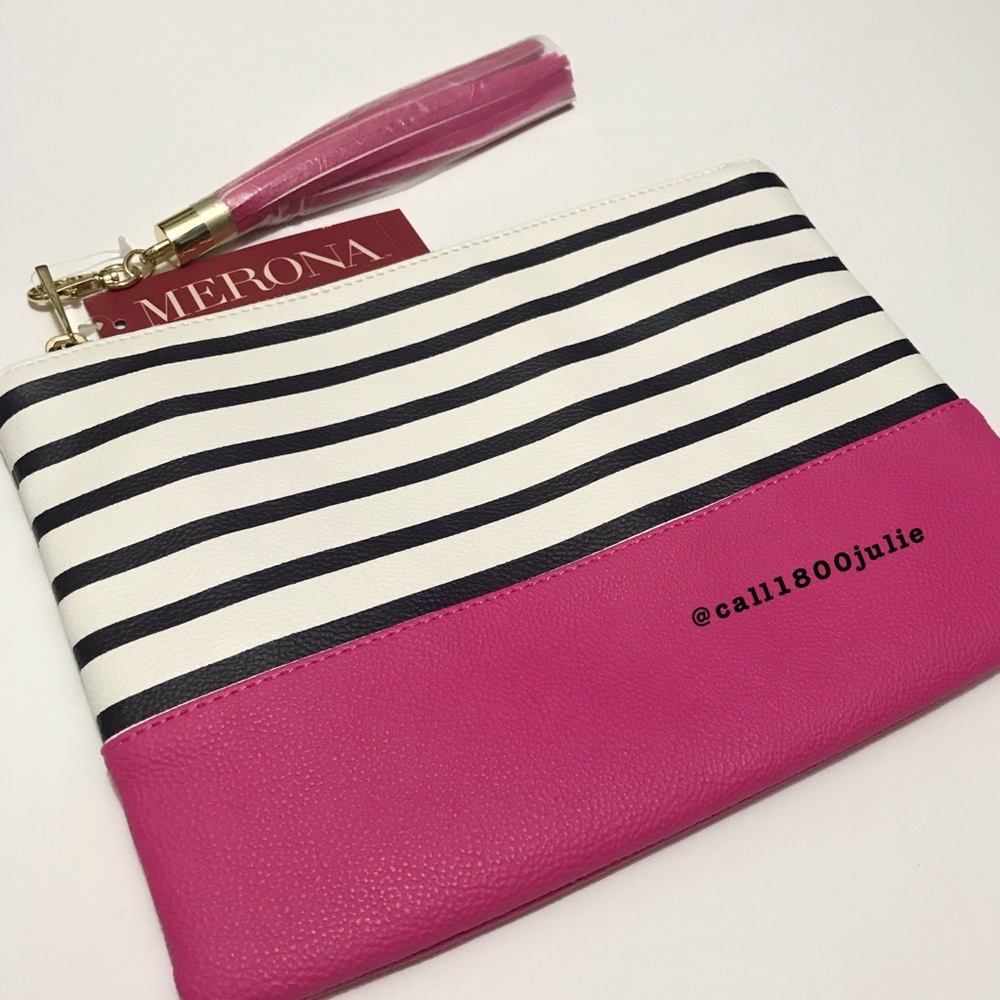 Pink clutch